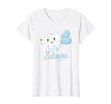 Damen Zahnfee Kostüm Damen Zahnfee Top Zahnfeekostüm Karneval T-Shirt