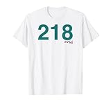 Squid Game Player 218 Costume T-Shirt