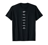 Naruto Shippuden Anti-Dorf-Symbole T-Shirt