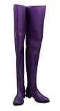 LINGCOS Kyoka Jiro Purple Boots Cosplay Kyoka Jiro Cosplay Shoes Custom Made 37 FemaleSize