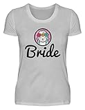 JGA Braut Bride Alpaka Hochzeit T-Shirt | Junggesellinnenabschied Damen Shirt