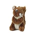 Living Nature Stofftier - Medium Eichhörnchen (14cm)