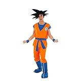 Chaks Son Goku-Kostüm Dragonball Z-Kostüm orange S