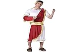 Karnival Costumes - Römischer Kaiser Kostüm für Herren Taille L 42 -44' brust