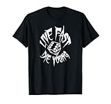 Psychobilly Live Fast Die Young Gambling Würfel T-Shirt