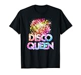 Disco Queen – 70er Jahre Disco Themed Vintage 70er Jahre Kostüm T-Shirt