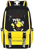 Anime Monkey D. Luffy Rucksack Schultasche Jungen Mädchen Niedlich Trend Daypacks Backpack Grundschule Schultasche Büchertasche Wandern Reisetasche (one size, Stil 1(S))