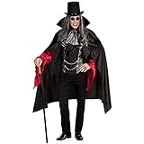 Widmann - Vampir Kostüm, Halloween Kostüm, Faschingskostüme, Karneval, Gotik, Dracula