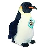 Teddy Hermann 90032 Kaiser-Pinguin 30 cm, Kuscheltier, Plüschtier, Sonderedition yaqu Pacha mit recycelter Füllung