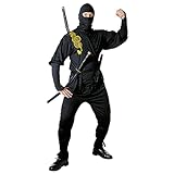 Widmann - Kostüm Ninja, Samurai, Krieger, Faschingskostüme, Karneval