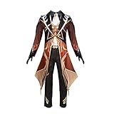 Zhongli Cosplay Kostüm Anime Zhongli Cosplay Outfits Uniform Halloween Anime Traveler Zhongli Kostüm Anzüge