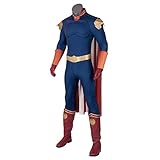 ColiCor Cosplay Kostüm Set, Homelander Kostüm Cosplay Full Outfit Uniform Anzug mit Schuhen, Cosplay Kostüm Uniform Full Set für Erwachsene Kinder - M