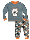 Star Wars Jungen Schlafanzug The Mandalorian Mehrfarbig 116