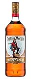 Captain Morgan Original Spiced Gold | Blended Rum | Karibischer Geschmack | 35% vol | 1000ml Einzelflasche |