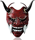 sigando Japanische Dämonen Prajna Maske für Ghost of Tsushima Hannya Maske Halloween Kostüm