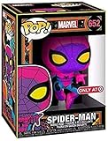 Funko POP! Marvel: Blacklight Spider-Man Vinylfigur Exklusive Black Light Edition Spiderman - Pop Only