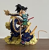 Son Goku Figuren, GT Son Goku Figur 15 cm Die gewöhnliche Form Wukong die goldene Hoop-Stange an mit dem Drachen, um in der klassischsten Form zu erscheinen, die sammelwürdig