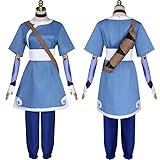 VUIOFD Anime Katara Cosplay Kostüme mit traditionellen, mysteriösen Farben für Halloween (XXXL)