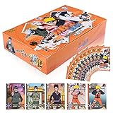 Forhome Naruto Anime Karten 3rd Edition, 180 Stück Sammelkarten Set, Naruto Karten Box, Trading Card Pack, Card Games, Karten Geburtstagsgeschenk für Kinder(36Packungen, 5 Karten/Pack)