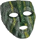 ZLCOS Jim Carrey Maske Cosplay Kostüm Latex Zubehör Halloween Requisiten, Grün, Einheitsgröße