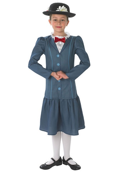 Mary-Poppins-Kostüm-Kinder-Mädchen