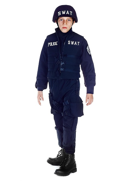 SWAT-Kostüm-Kinder-Jungen